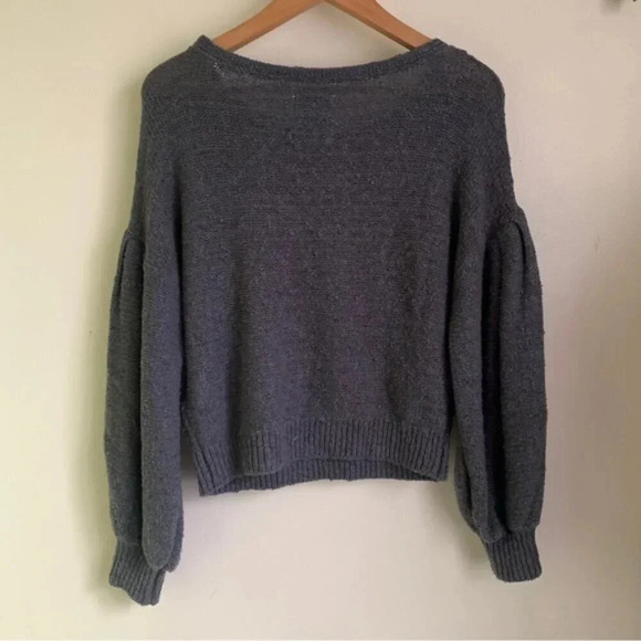 Abercrombie & Fitch Balloon Sleeve Sweater - Picture 7 of 9